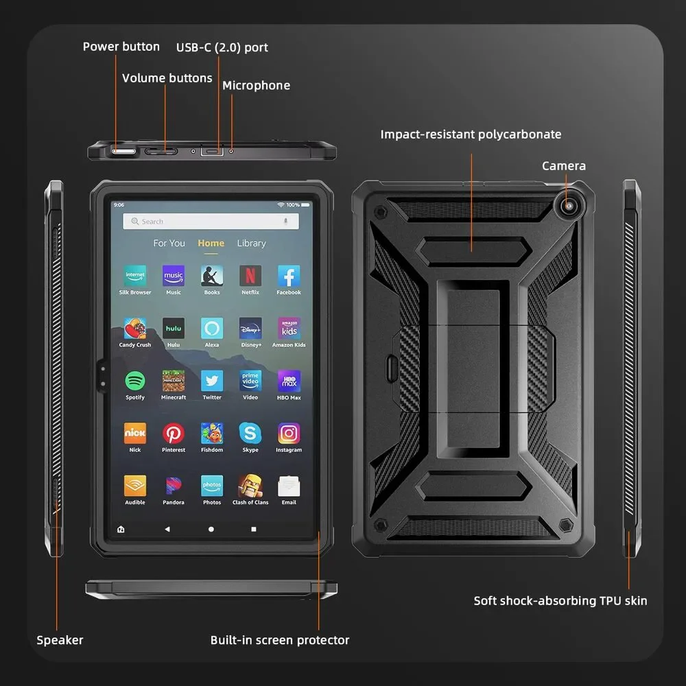 Amazon Fire rugged protective